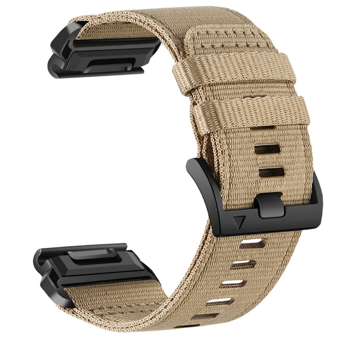 YOOSIDE Nylon Armband für Garmin Fenix 7 / Fenix 6 / Fenix 5 / epix Pro 47mm, Verbessert Quick Fit 2