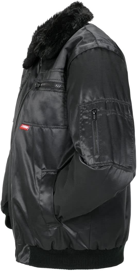 Planam Outdoor Winter Herren Gletscher Comfortjacke schwarz Modell 0358 Grösse M, Schwarz M