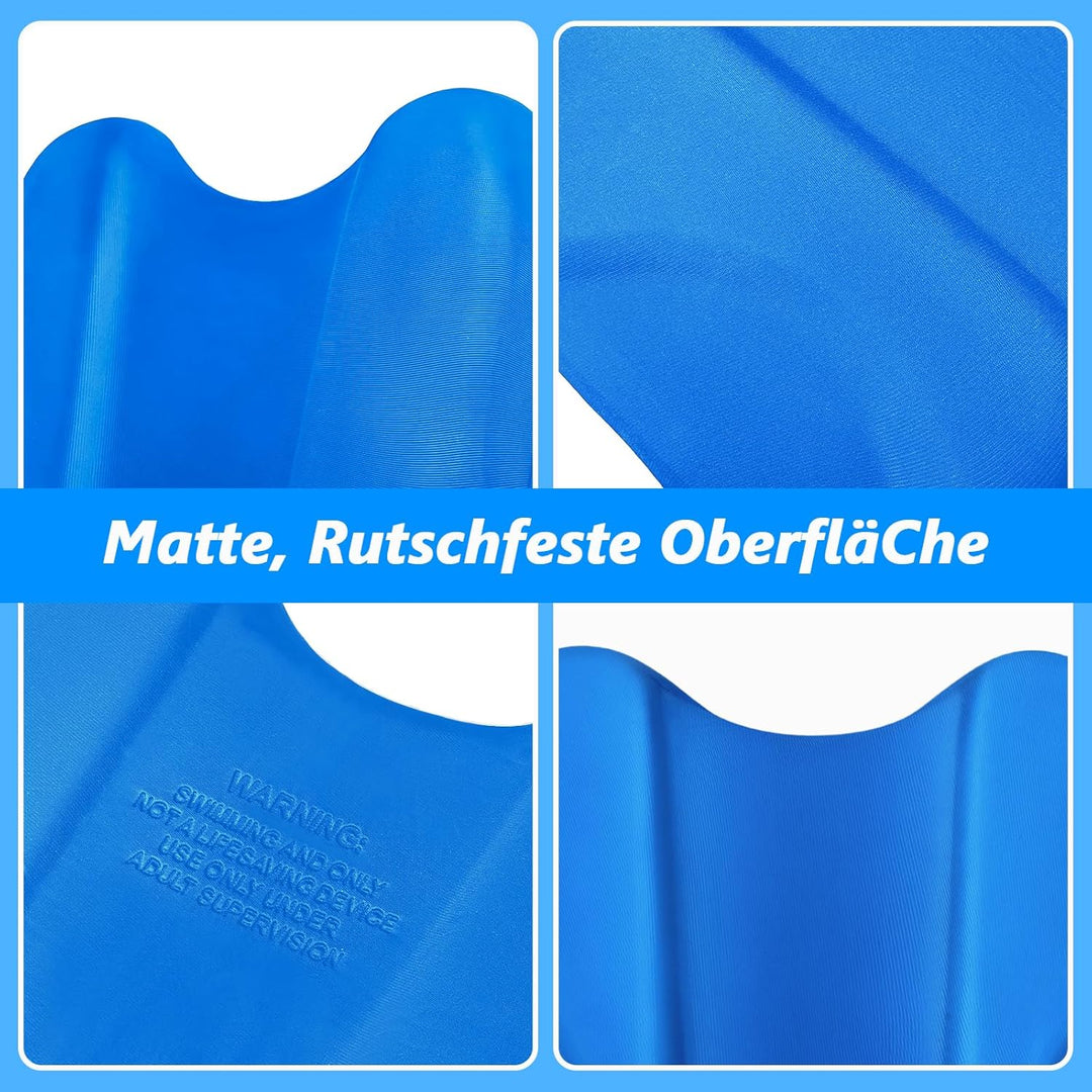 Pull Kick Schwimmbrett Kinder & Erwachsene, Swim Training Tool 2-in-1 Floating Aid for Competitive S