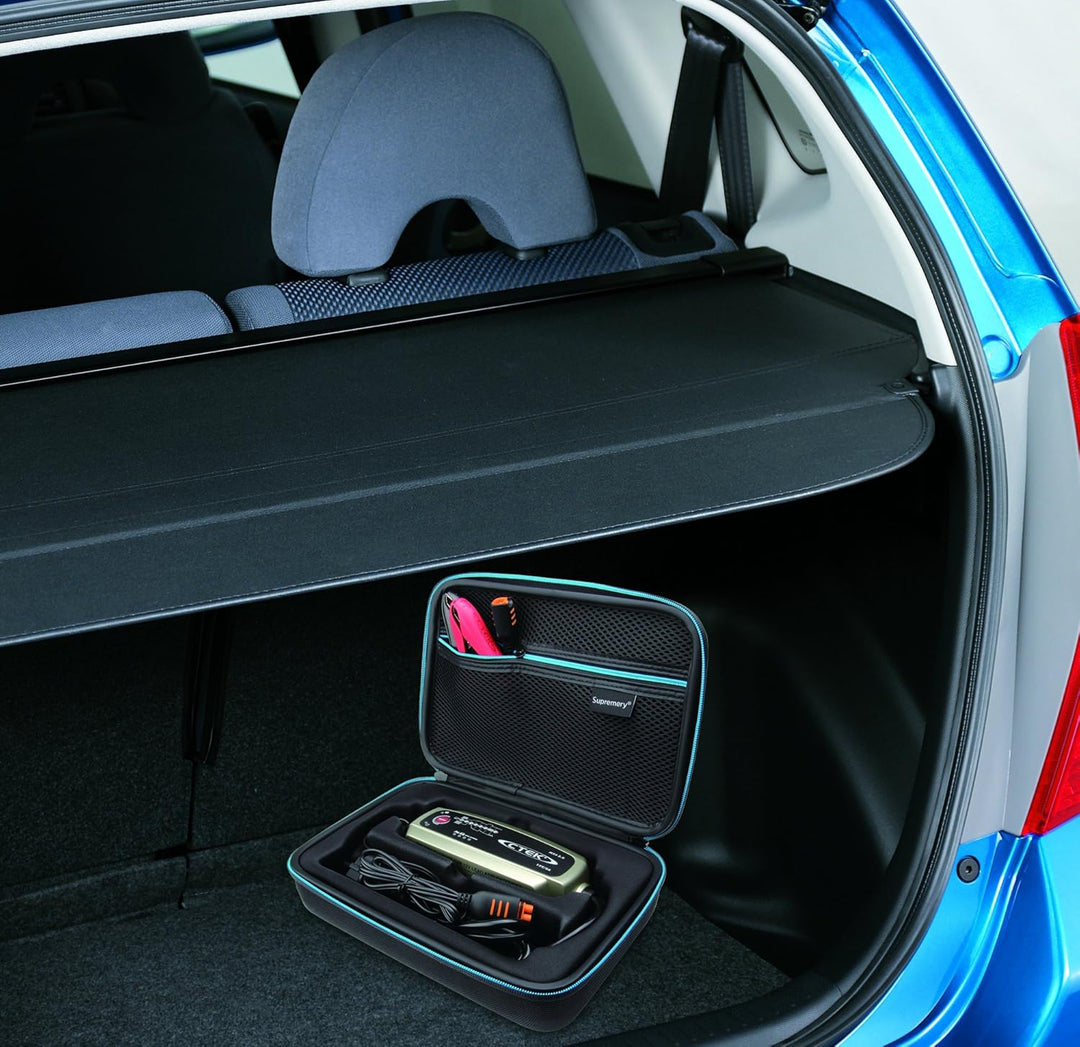 Tasche, kompatibel mit CTEK MXS 10, Multifunktions-Akku-Ladegerät, Box, Schutzhülle, Transporttasche