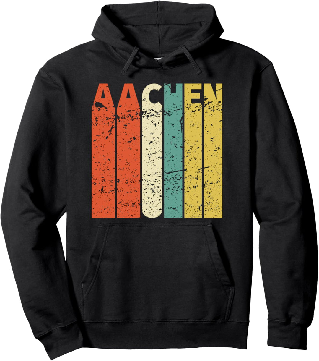 Retro Aachen Einwohner Stadt Aachener Pullover Hoodie