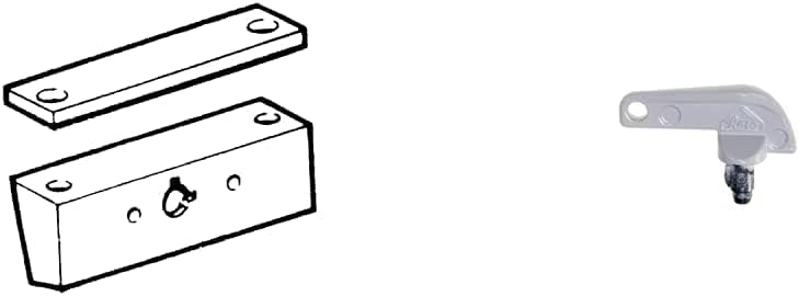 Roto Drehsperre Standard + Steckschlüssel in weiss