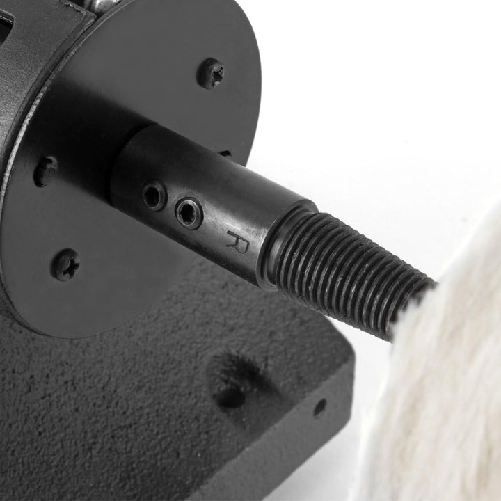 STAHLWERK PM-480 ST Werkbank Poliermaschine mit 480 Watt und 7200 Umdrehungen pro Minute für Metall,