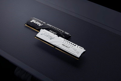 Kingston FURY Beast Weiss EXPO 64GB 5600MT/s DDR5 CL36 DIMM Desktop Gaming Speicher Kit mit 2 - KF55