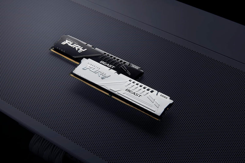 Kingston FURY Beast Weiss EXPO 64GB 5600MT/s DDR5 CL36 DIMM Desktop Gaming Speicher Kit mit 2 - KF55