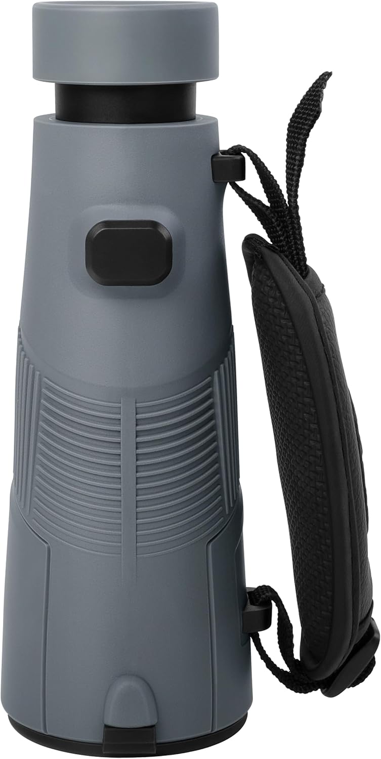 Bresser Monokular Wave 12x50 mit hoher Vergrösserung, hochwertigen Vergütungen und exzellentem BaK-4