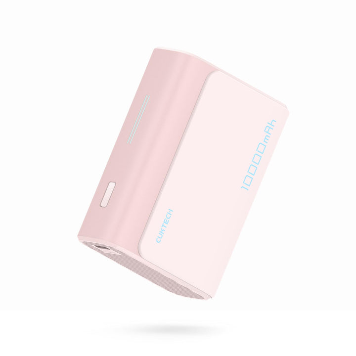 CUKTECH Powerbank 10000mAh(2S1P), 30W Power Bank USB C mit 2 Anschlüsse, externer Handyakku für iPho