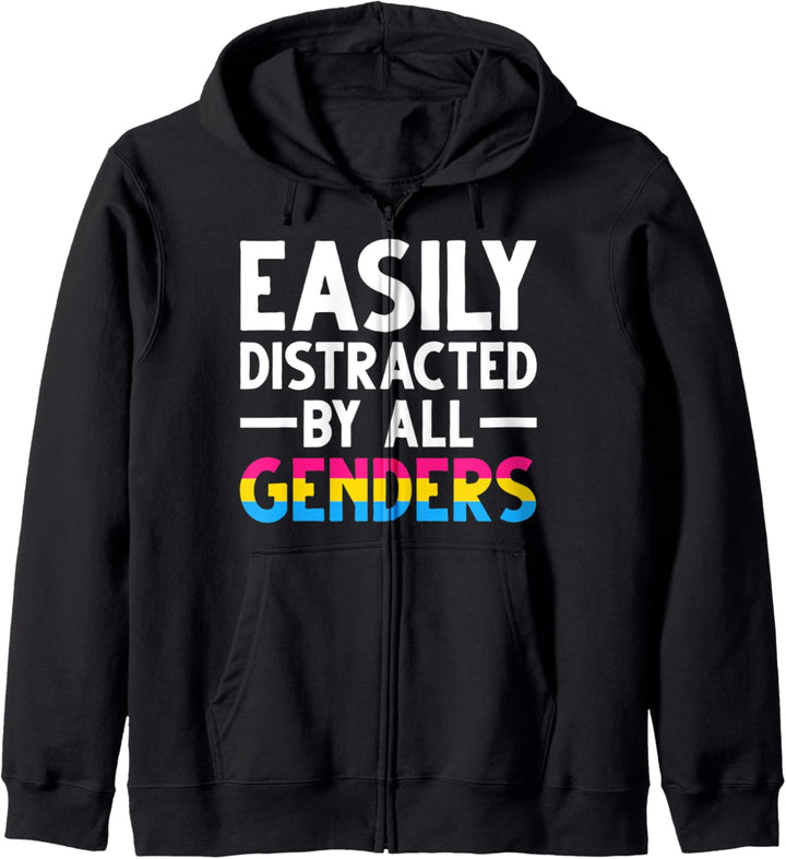 Queer Gay Pride Geschlechter LGBTQ Geschenk Pansexuell Kapuzenjacke