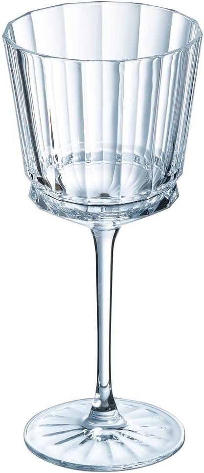 Cristal d'Arques - Kollektion Macassar - Weinglas 35cl, glänzend und sehr widerstandsfähig, 6 Stück