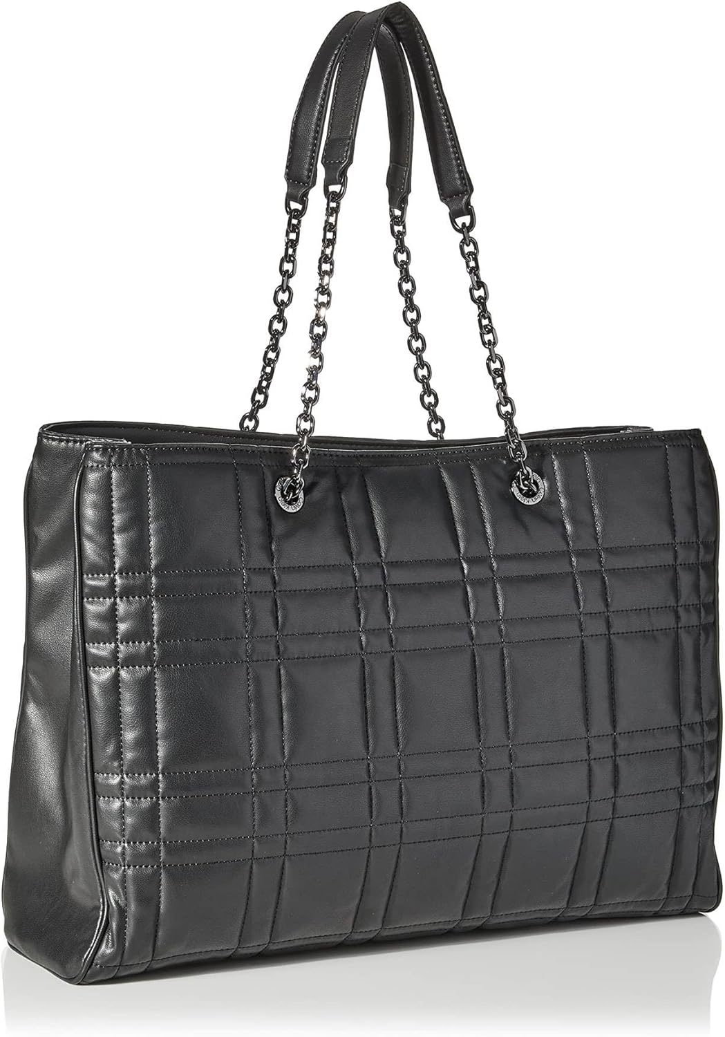 Calvin Klein Re-Lock Quilt-Tragetasche mit Lpt Cmpt, Schwarz, Einheitsgrösse, Ck Schwarz, Einheitsgr