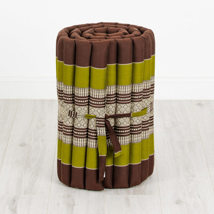 livasia Rollmatte Rollmatratze S schmal - 200x50x4,5cm - Gästebett Gästematratze 1 Person mit Muster