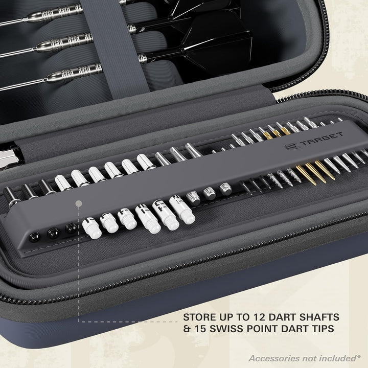 Target Darts BOA-Aufbewahrungsetui für Dartpfeile, Einheitsgrösse – Marineblau | Dart-Etui, Aufbewah