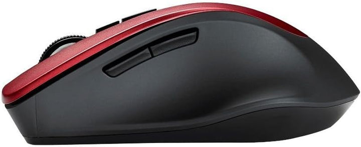 Asus WT425 Optische Maus (wireless, USB) rot, Rot