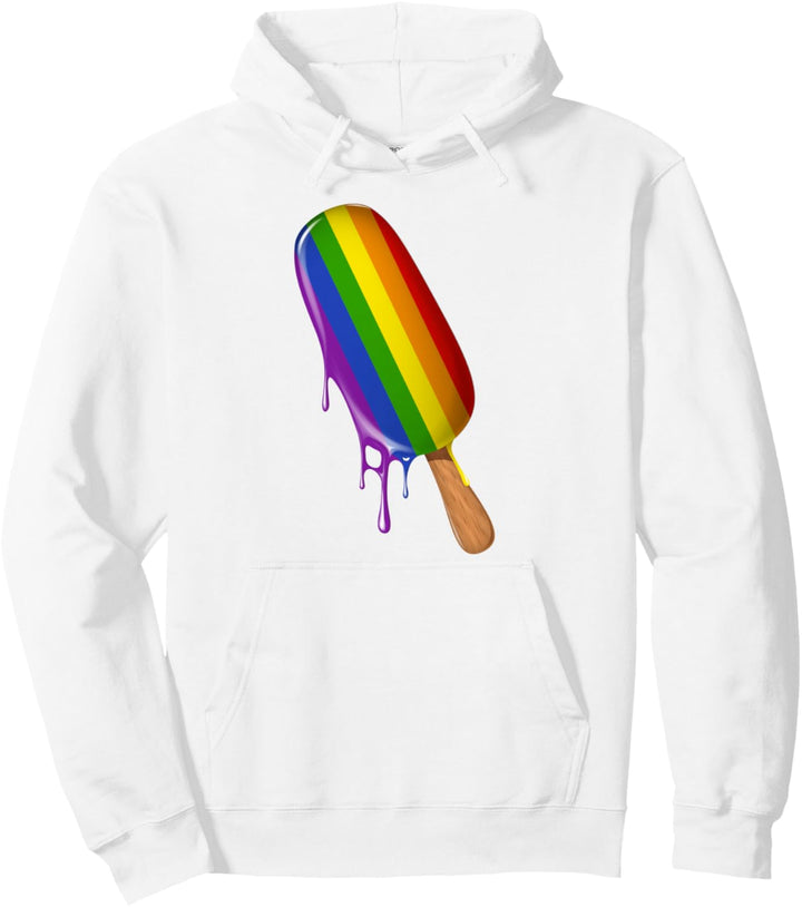 LGBT-T-Shirt-Unterstützung, Regenbogenflagge Gay Pride Pullover Hoodie