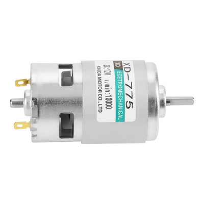 DC-Motor mit hoher Geschwindigkeit und geringem Geräuschpegel von XD-775 12 V/24 V, permanenter Magn