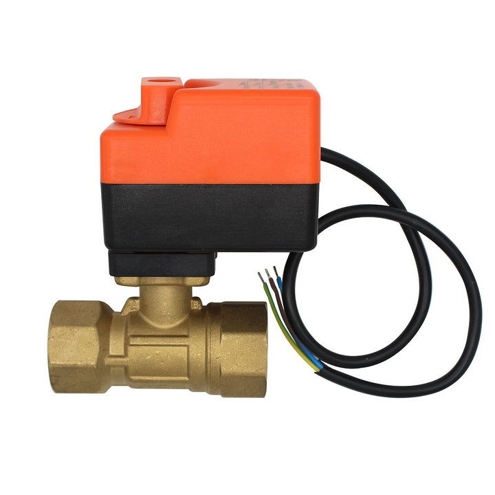 motorisierte oder manuelle - 2 wege motorkugelhahn zonenventil 2 wege ventil elektrisch AC 220V 1/2