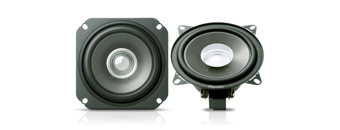 Pioneer TS-1001I 10 cm Doppelmembranlautsprecher Set mit 2 Lautsprechern (je 110 W max., 20 W Sinus)