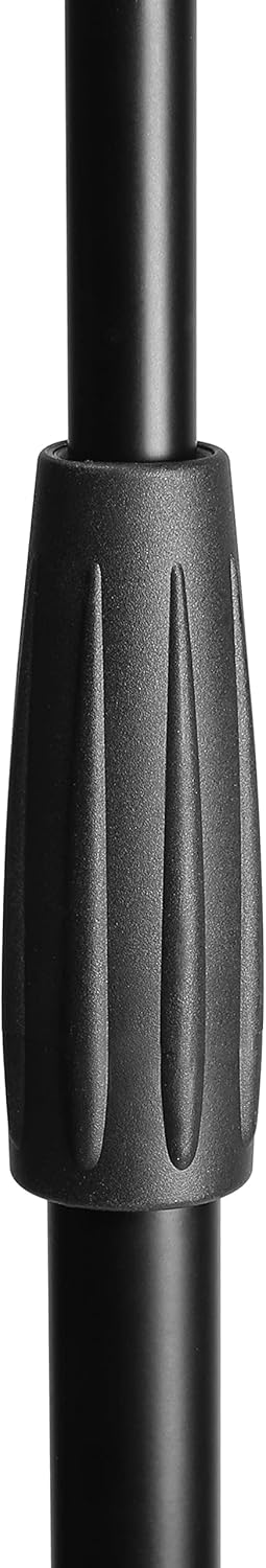 Adam Hall Stands S 5 BE - Mikrofonständer mit Schwenkarm, Höhenverstellung bis zu 1,62 m, schwarz