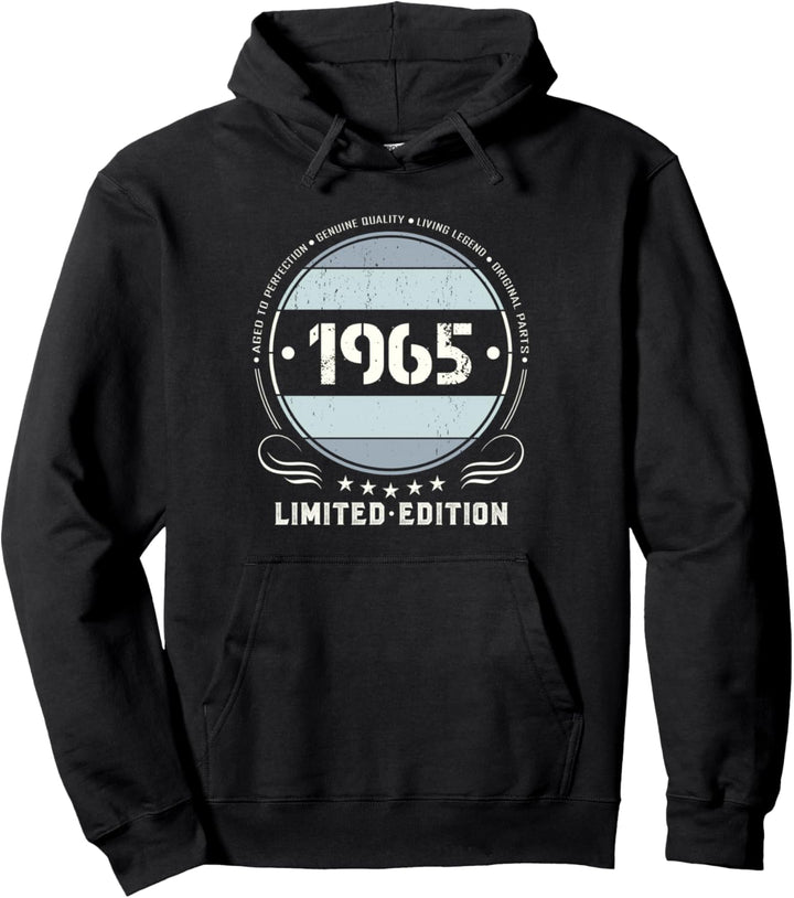 Vintage 1965 T Shirts für Herren Retro Lustig 1965 Geburtstag Pullover Hoodie