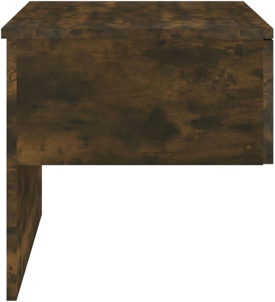 FIRBNUS Nachtschränkchen Nachtkommode Wand-Nachttisch Räuchereiche Holzwerkstoff 60x40x40 Bett Kommo