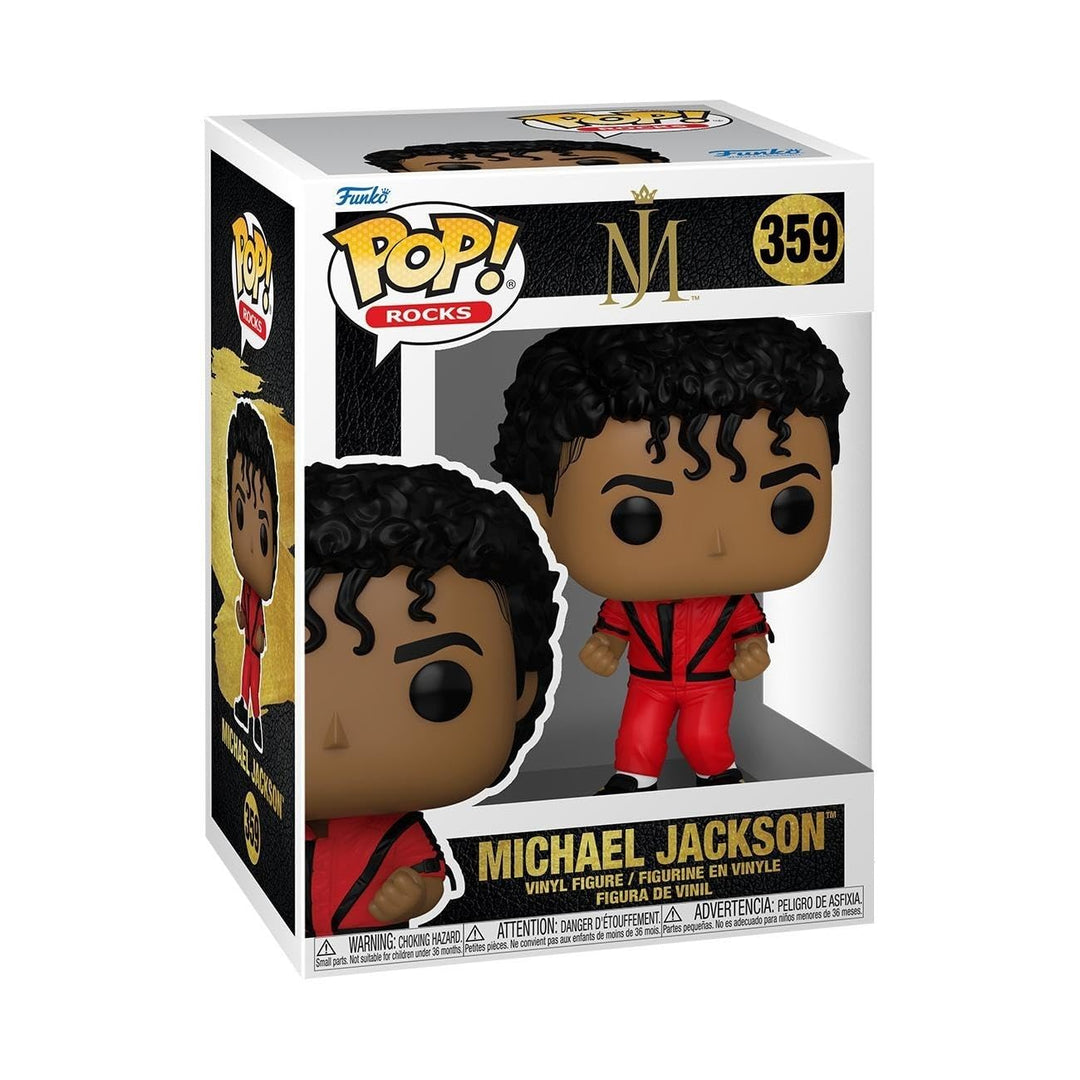 Funko Pop! Rocks: Michael Jackson - (Thriller) - Vinyl-Sammelfigur - Geschenkidee - Offizielle Hande