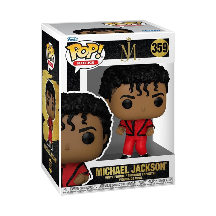 Funko Pop! Rocks: Michael Jackson - (Thriller) - Vinyl-Sammelfigur - Geschenkidee - Offizielle Hande