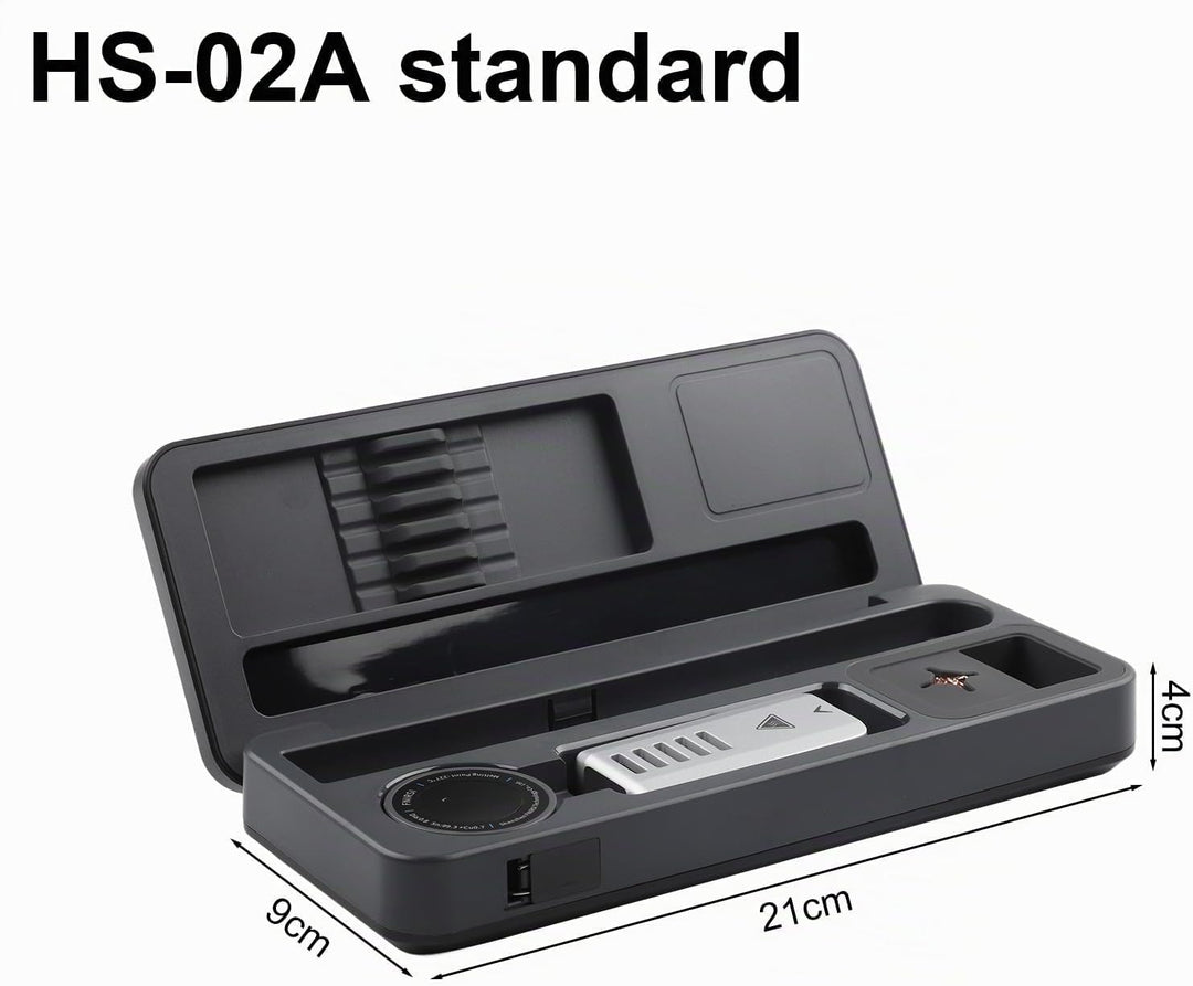 Hs-02 Smart Soldering Iron Kit, Mobile Workbench Storage Box With Type-C Charging, 9-24V DC Temperat