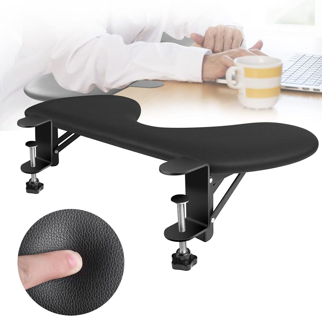 Giecy Ergonomics Schreibtisch Erweiterung,Faltbare handgelenkauflage,Ellbogen Rmauflage,Computer Tas