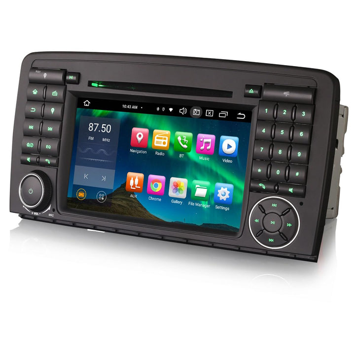 7 Zoll 8-Kern Android 14 Autoradio Bluetooth 5.0 für Mercedes Benz R-Klasse W251 R280/R300/R320/R350