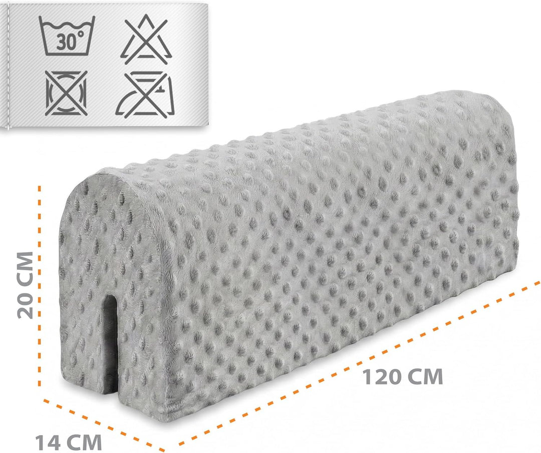 Bettkantenschutz für Kinderbetten 120 cm - Schutz für Bettrahmen Baby Bett rausfallschutz für boxspr