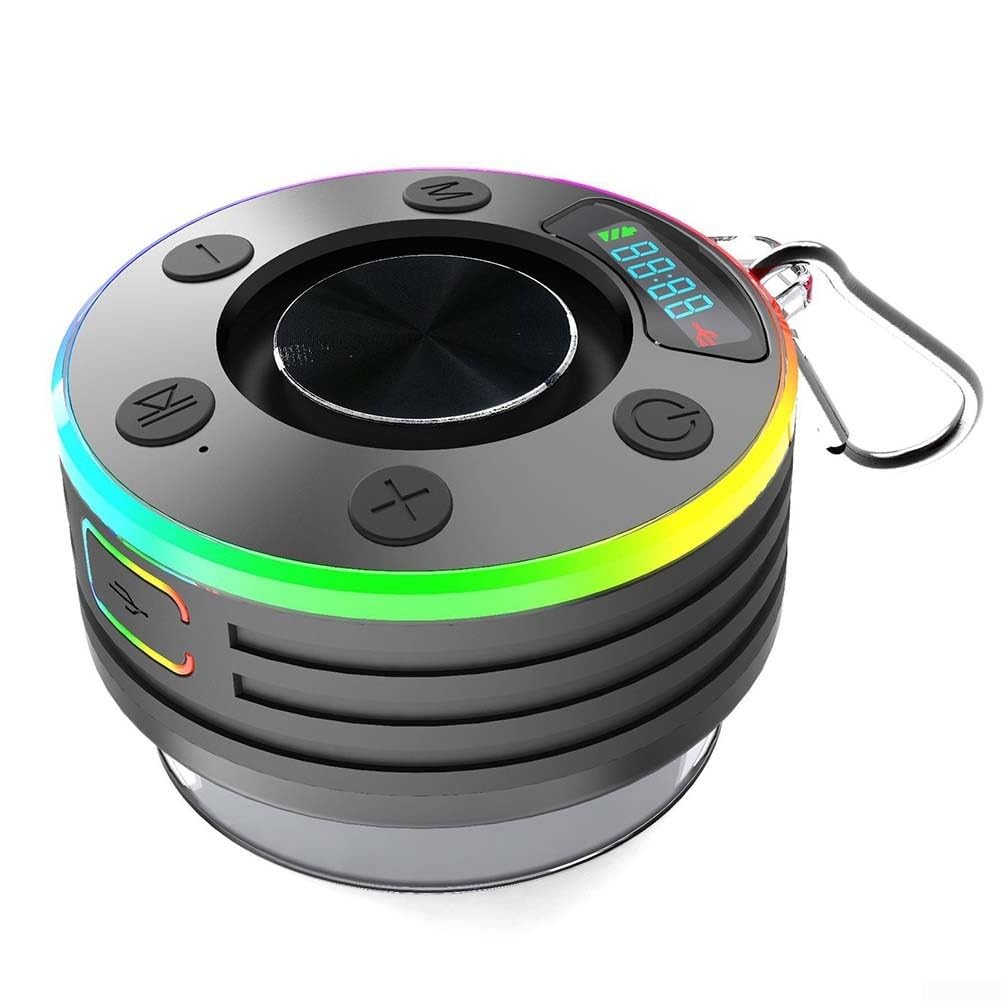 Tragbares Duschradio mit High-Definition-Sound, wasserdichtes Design zum Baden oder Outdoor-Spass (s