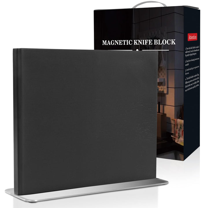 WILDMOK Magnetischer Messerhalter, Doppelseitiger magnetischer Messerblock, Magnetische Ständer aus