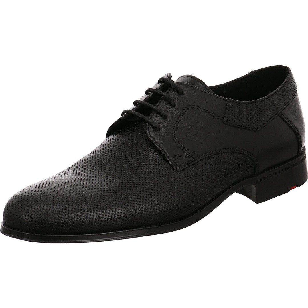 LLOYD Herren Schnürhalbschuhe Levin, Männer Businessschuhe,Derby,Normalweit 39 EU Schwarz, 39 EU Sch