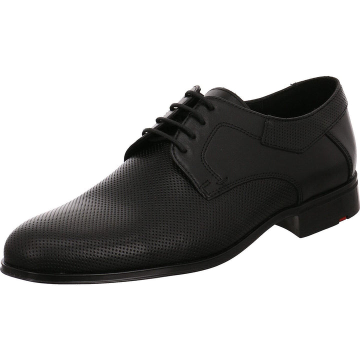 LLOYD Herren Schnürhalbschuhe Levin, Männer Businessschuhe,Derby,Normalweit 39 EU Schwarz, 39 EU Sch