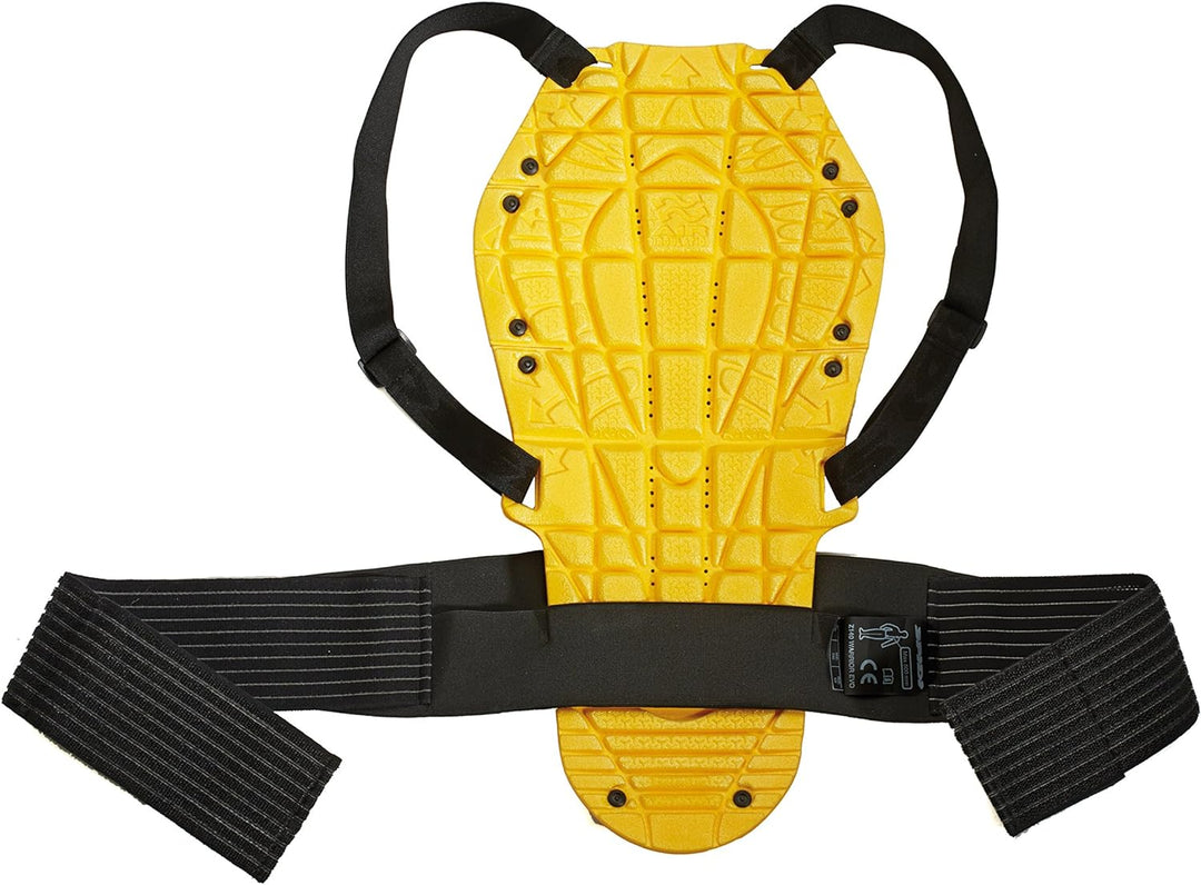SPIDI Z140-016 Rückenprotektor Back Warrior Evo, Schwarz/Gelb
