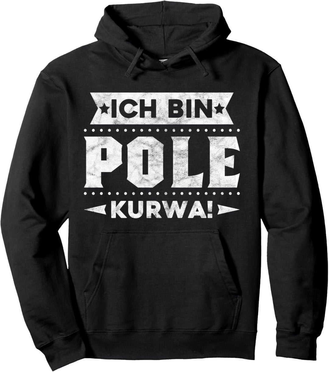 Kurwa Polen Polish Geschenk Pullover Hoodie