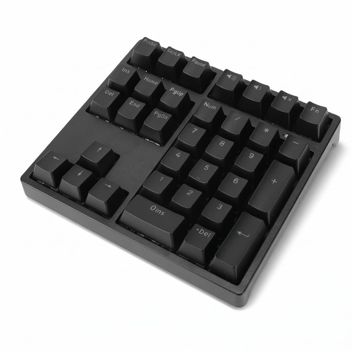 Zunate Kabelgebundener Mechanischer Ziffernblock mit 34 Tasten, Externer USB-C-Ziffernblock mit RGB-