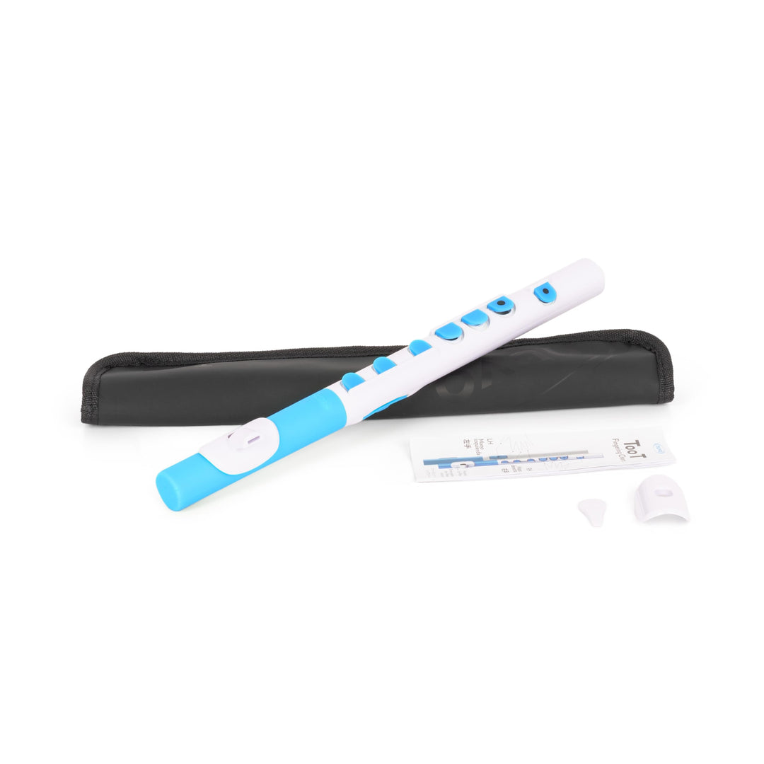NUVO TooT 2.0, weiss-blau, mit Klappen Einzelbett, Einzelbett