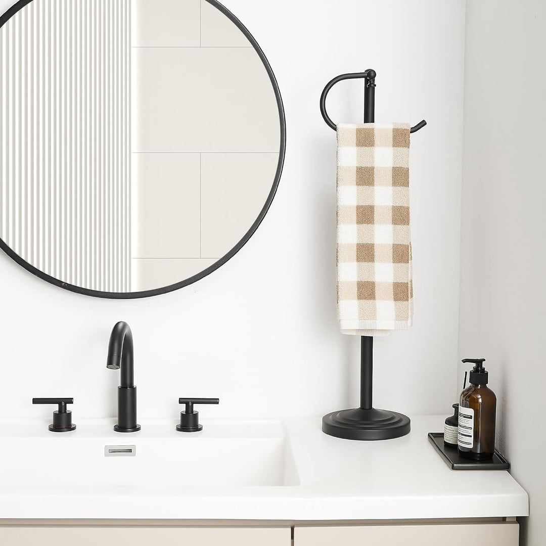 RFOUO Hand Towel Holder Stand Counter, Handtuchständer Für Die Arbeitsplatte, Geeignet Für Waschbeck