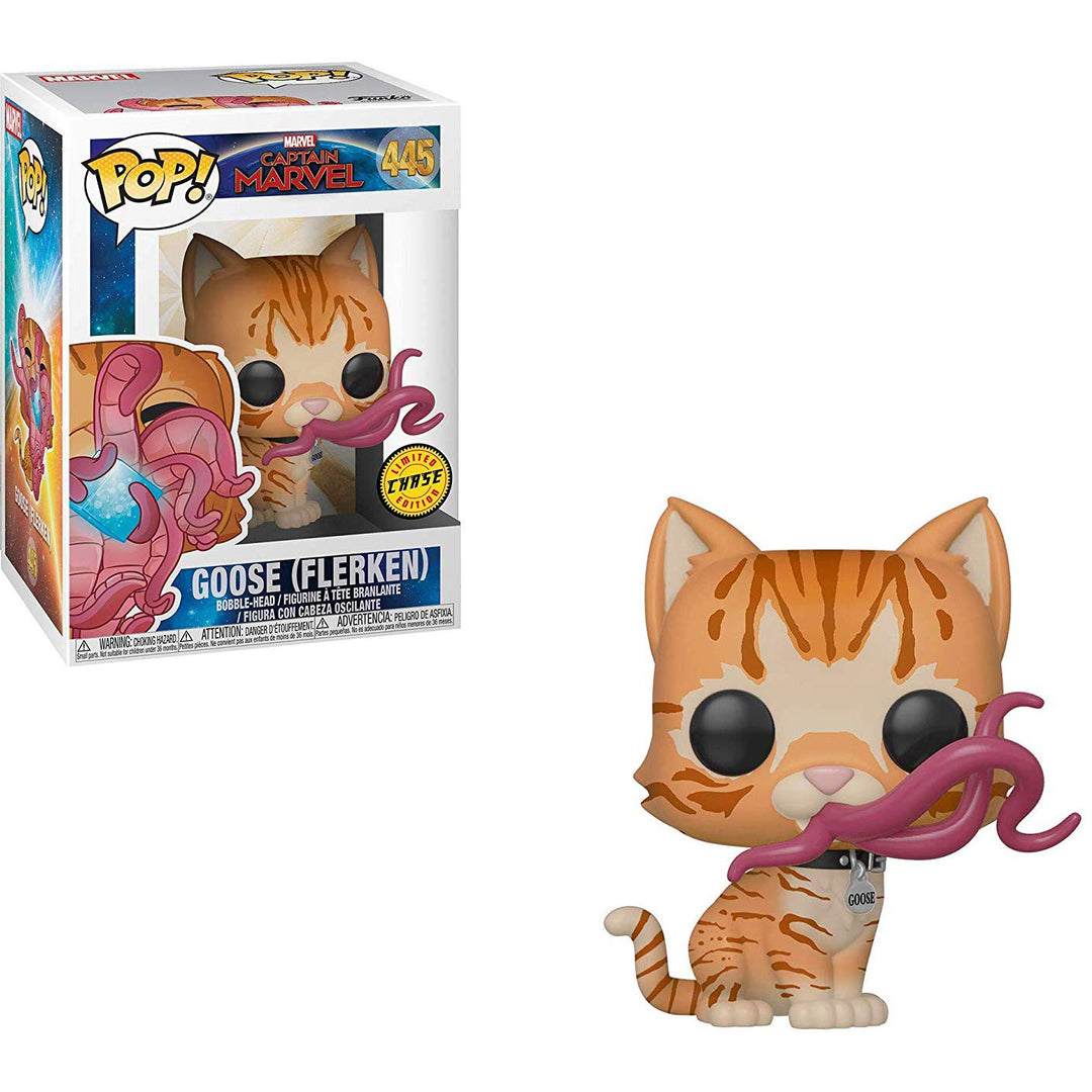 Goose (Flerken) (Chase Edition): Captain Marvel x Funko POP! Marvel Vinyl Figure & 1 POP! Compatible