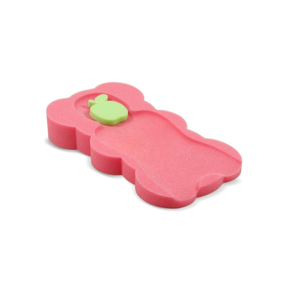 Lorelli Baby Badewanneneinlage, weich, 2 Schwämme, mit verschiedenen Motiven, Farben:rosa, rosa