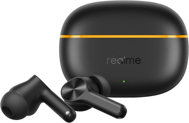 realme T200 Lite True Wireless-Kopfhörer, bis zu 48 Stunden Spielzeit, 12,4 mm Dynamic Bass-Treiber,
