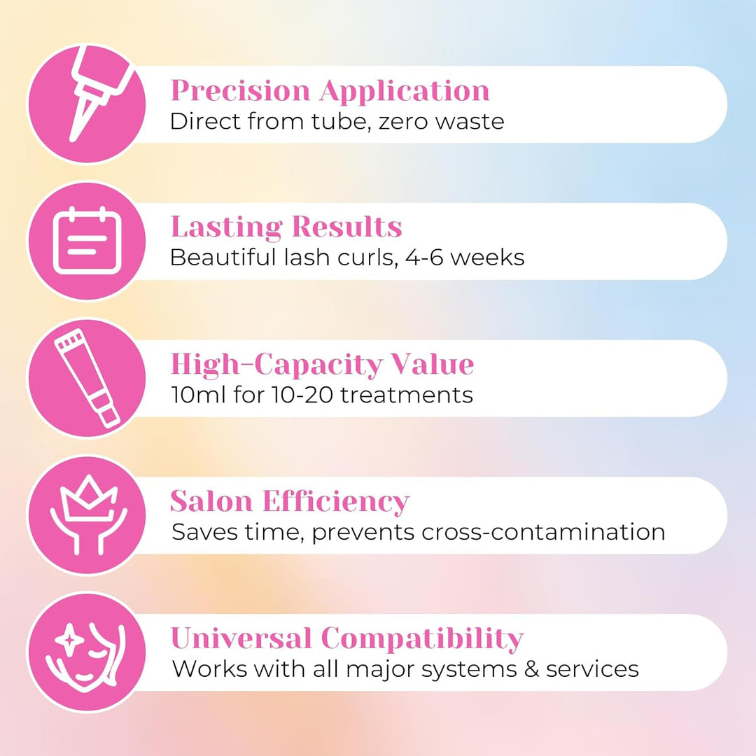 Wimpernlifting Lotion, Wimpernlifting Set, Lash Lifting Set, Augenbrauen Lifting mit pflegendem Seru