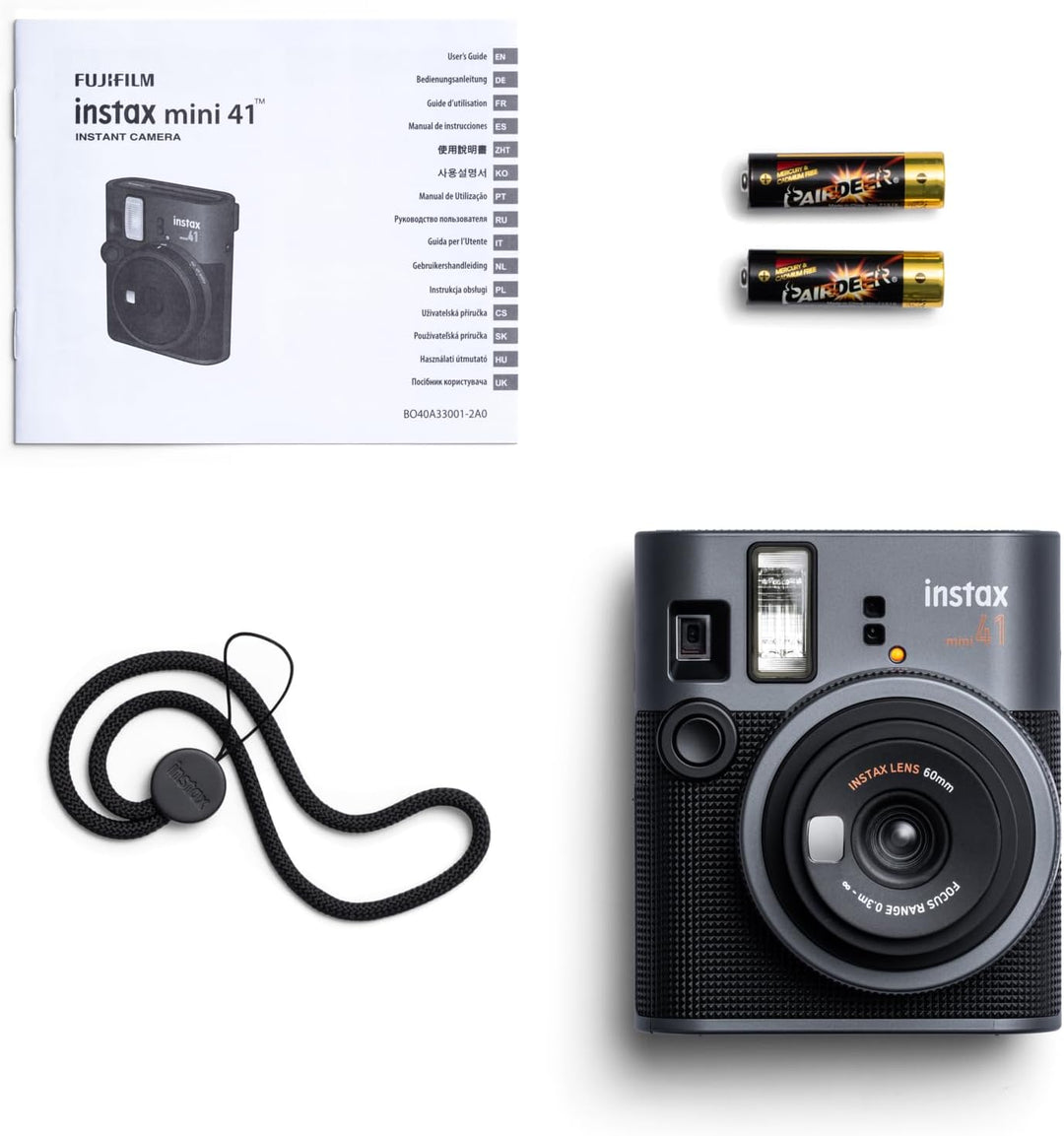 instax mini 41 ™ PH EX D anthrazit