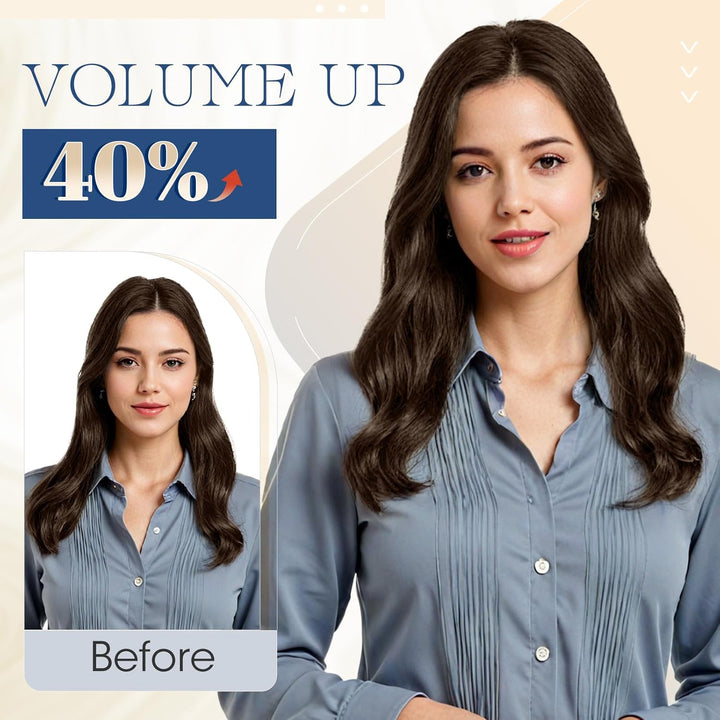 Elailite Bondings Extensions Echthaar #4 Mittelbraun, 50g 35cm U Tip Hair Extensions Keratin 100 Str