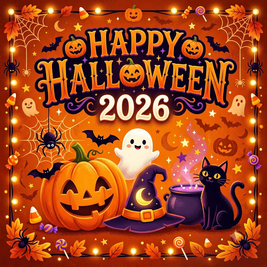 com-four® 15x Dekoteller Halloween - hochwertige, wiederverwendbare Kunststoffteller im Spinnen- und