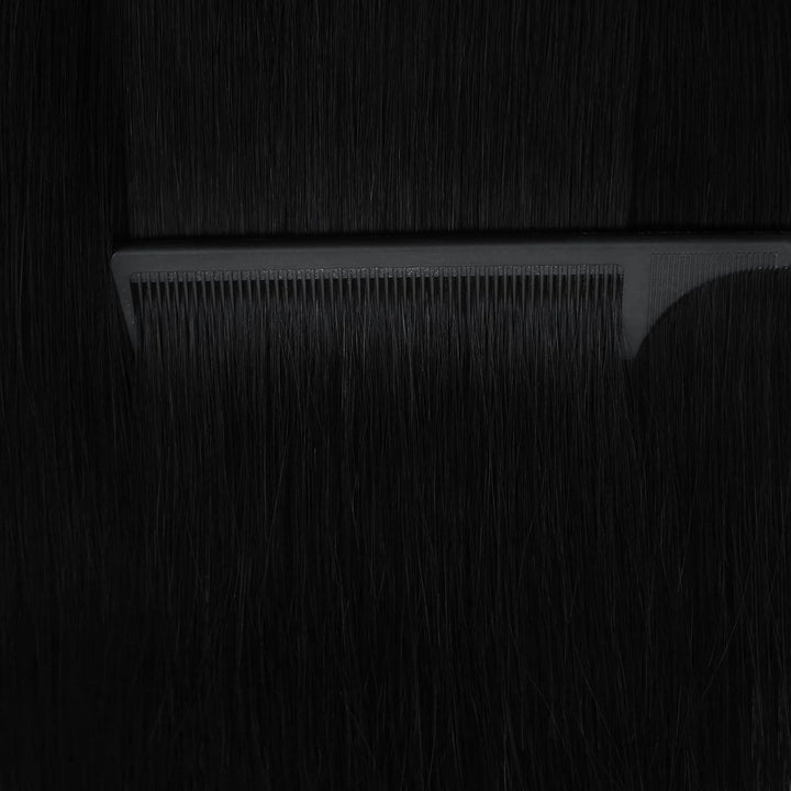 Ugeat Echthaar Extensions Tape 55cm Schwarz Echthaar Tape Extensions Echthaar Tape Schwarz Haarverlä