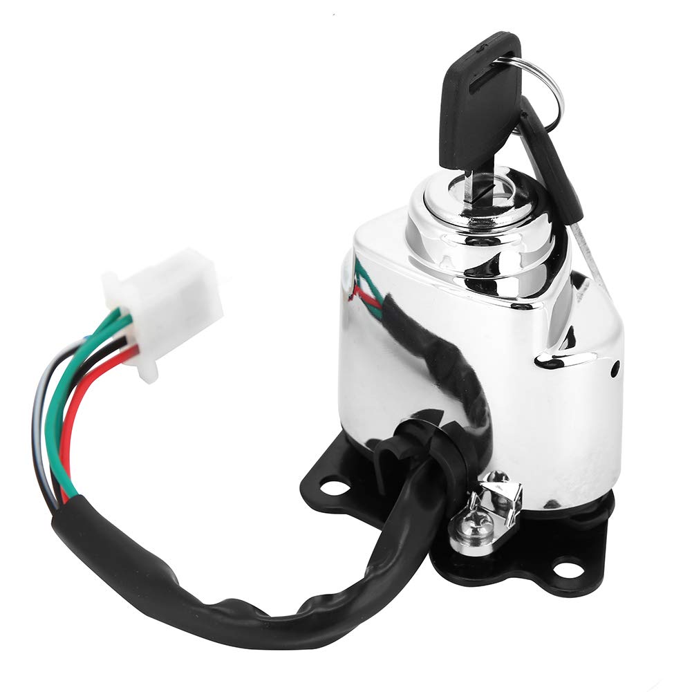 Zündschloss Tankdeckel Helmlenkschloss mit Schlüssel für VT250/Magna 250 Steed 400 VLX 600/VT600 Sha