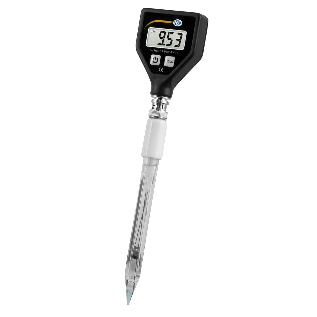Wasseranalysegerät PCE-PH 18 Erdreich pH-Meter/für Erdreich, Schlamm und dickflüssige Flüssigkeiten/