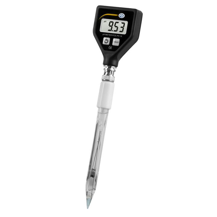 Wasseranalysegerät PCE-PH 18 Erdreich pH-Meter/für Erdreich, Schlamm und dickflüssige Flüssigkeiten/
